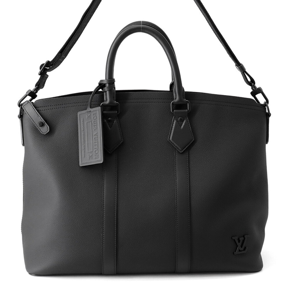 Louis Vuitton Tote Bag, Taurillon Leather, LV Aerogram, Lockit, M59158, LOUIS...